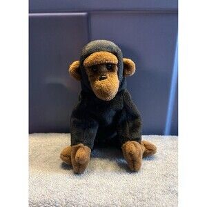 Ty Beanie Babies Congo the Gorilla Plush 6” Stuffed Animal Toy 4160 Retired 1996
